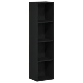 regal-na-ksiazki-36-x-30-x-143-cm-czarny-dab-4-poziomowy