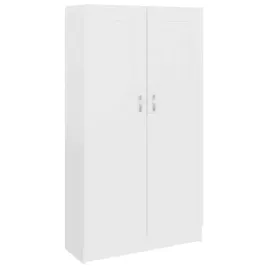 bialy-regal-na-ksiazki-825-x-305-x-150-cm-z-4-przegrodami-i-2-drzwiczkami