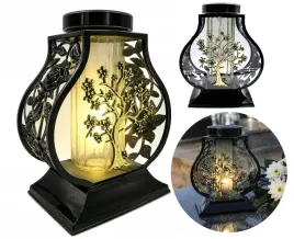 znicz-solarny-fotowoltaiczny-serce-zdobienie-czarno-zloty-czerwony-27-cm