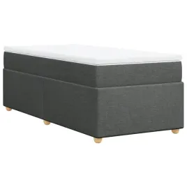 lozko-kontynentalne-90x190-cm-ciemnoszare-z-materacem-i-topperem