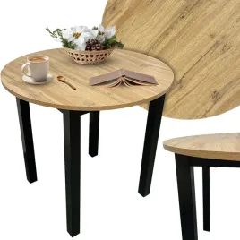 stol-okragly-wiktor-90-cm-dab-loftowy-do-jadalni-i-kuchni