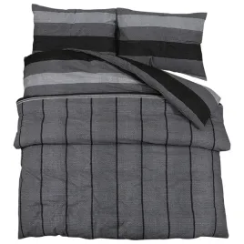 komplet-poscieli-bawelnianej-oeko-tex-ciemnoszary-260x240-cm-65x65-cm