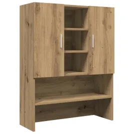 szafka-na-pralke-dab-artisan-705-x-255-x-90-cm-z-2-drzwiczkami-i-4-przegr