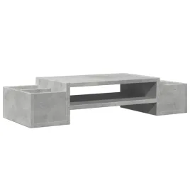 podstawka-pod-monitor-z-polka-i-4-przegrodkami-szarosc-betonu-70x27