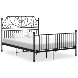 metalowa-rama-lozka-czarna-206-x-164-x-131-cm-pasujacy-materac-160-x-200-c