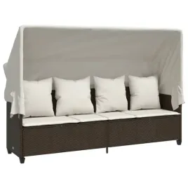 lezak-ogrodowy-z-zadaszeniem-brazowy-wymiary-204-x-75-x-140-cm