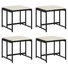 czarny-stolek-ogrodowy-z-kremowymi-poduszkami-40-x-40-x-35-cm