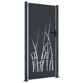 brama-ogrodowa-z-galwanizowanej-stali-antracyt-105-x-180-cm-wzor-laserow