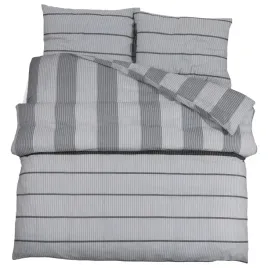 komplet-poscieli-bawelnianej-oeko-tex-szary-260x220-cm-50x75-cm