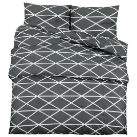 komplet-poscieli-bawelnianej-oeko-tex-szary-200x220-cm-80x80-cm