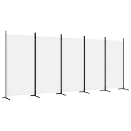parawan-5-panelowy-z-tkaniny-i-zelaza-bialy-433x180-cm-skladany