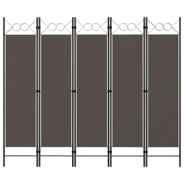 parawan-5-skrzydlowy-z-ozdobnymi-kolkami-antracytowy-200x180-cm