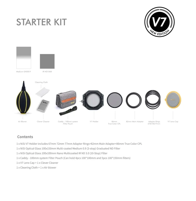 nisi-starter-kit-100mm-system-v7-stan-nowy