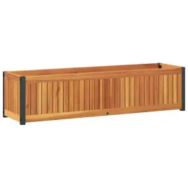 donica-ogrodowa-z-litego-drewna-akacjowego-i-stali-110x30x275-cm
