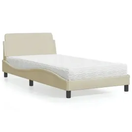 vidaxl-lozko-z-materacem-kremowe-100x200-cm-obite-tkanina