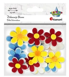 titanum-filcowe-kwiatki-3d-30-mm-mix-kolorow-15-sztuk-ozdoby-diy