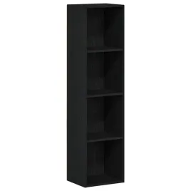 regal-na-ksiazki-36-x-30-x-143-cm-czarny-dab-4-poziomy