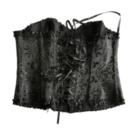 damski-gorset-plus-size-4xl-sexy-bielizna-damska-w-duzym-rozmiarze-czarna