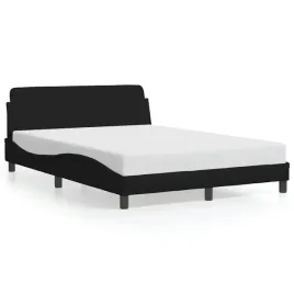 rama-lozka-z-zaglowkiem-czarna-218-x-145-x-745-cm-do-materaca-140-x-200-c