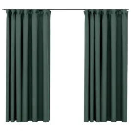zaslony-zaciemniajace-stylizowane-na-len-140x175-cm-zielone-z-haczykami