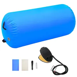 nadmuchiwany-walek-do-cwiczen-z-pvc-niebieski-120x90-cm-z-pompka-nozna