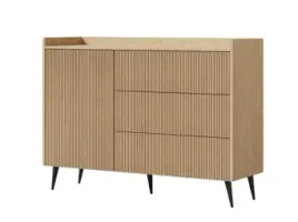komoda-1-drzwi-3-szuflady-126-cm-ryflowana-dab-wiosenny-ademo-4