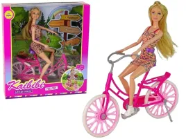 leantoys-lalka-na-rowerze-rozowym-zabawka-dla-dziewczynek-zestaw-do-krea
