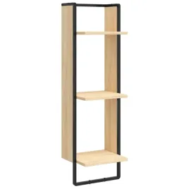 polka-scienna-z-tworzywa-drewnopochodnego-dab-sonoma-30x25x100-cm