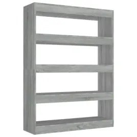 regal-uniwersalny-z-polkami-szary-dab-sonoma-100x30x135-cm