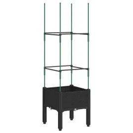 donica-ogrodowa-z-kratka-rattanowa-pp-czarna-40x40x1425-cm