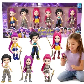 zestaw-figurek-lalka-kpop-rumi-demon-hunters-lowczynie-6-szt-tort-prezent