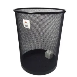 kosz-okragly-duzy-czarny-net