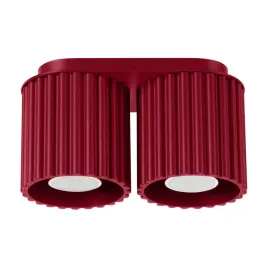 lampa-sufitowa-plafon-aura-2-gu10-cylindryczny-burgund-do-salonu-sollux