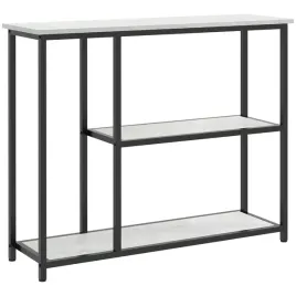 konsolowy-stol-bialy-z-czarna-rama-100x30x80-cm-sztuczny-marmur