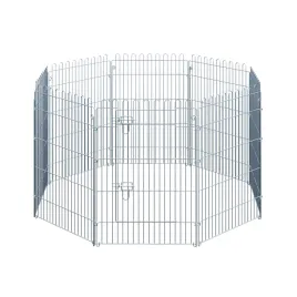 gehege-dla-szczeniat-pawhut-srebrne-63x91-cm-8-elementow