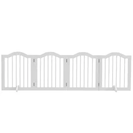 biale-skladane-ogrodzenie-dla-psow-pawhut-2035-x-295-x-61-cm