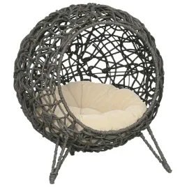 kotwica-dla-kota-pawhut-o52-x-h58-cm-srebrnoszara-z-poduszka