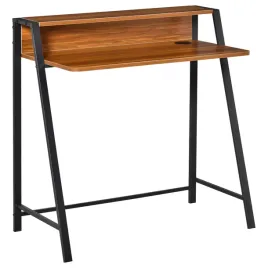 biurko-narozne-scienne-homcom-orzech-czarny-84x45x85-cm
