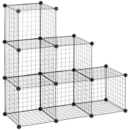 modulowy-regal-metalowy-homcom-czarny-109x37x109-cm-nosnosc-30-kg