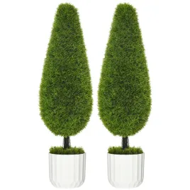 zestaw-2-sztucznych-cyprysow-90-cm-zielony-bialy-w-donicy-o12-x-16-cm