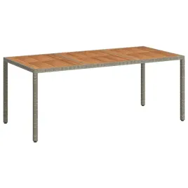 stol-ogrodowy-szary-z-polirattanu-i-drewna-akacjowego-190-x-90-x-75-cm