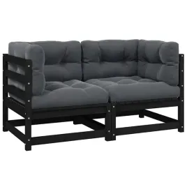 czarna-sofa-ogrodowa-2-osobowa-z-antracytowymi-poduszkami-70-x-70-x-67-cm