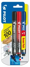 marker-permamentny-okragla-koncowka-sca-100-set-pilot-2-1-czarny-czerwony