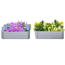 ogrodek-ocynkowany-outsunny-2-donice-100-x-100-cm-szary
