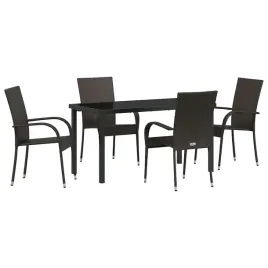 zestaw-ogrodowy-z-stali-i-polirattanu-brazowy-140x70x73-cm