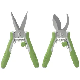 sekatory-i-nozyce-ogrodowe-outsunny-zielony-srebrny-16-x-45-cm-i-165