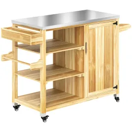 grilltisch-dla-ogrodow-z-stalowa-blatem-drewniany-mobilny-1345-cm