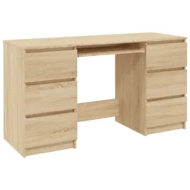 biurko-komputerowe-dab-sonoma-140-x-50-x-77-cm-6-szuflad