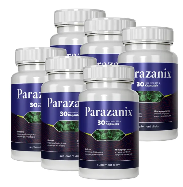 Parazanix - Naturalne oczyszczenie organizmu 180 kaps.