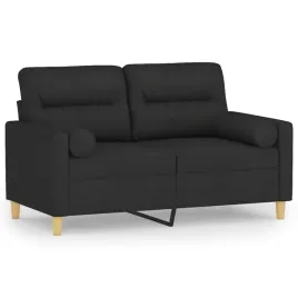 2-osobowa-sofa-kanapa-czarna-z-poduszkami-metal-tkanina-138x77x80-cm